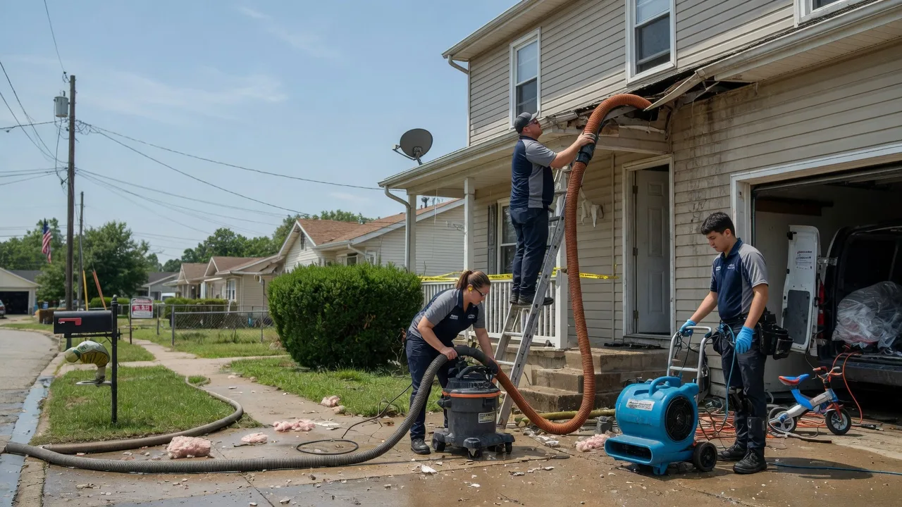 Water Damage Restoration in Wheatland, OK near me
